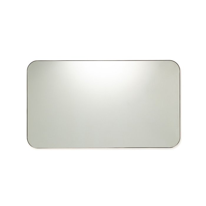 Зеркало настенное с отделкой металлом под состаренную латунь Caligone золотистого цвета - купить Настенные зеркала по цене 40379.0