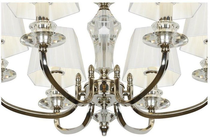 Подвесная люстра iLamp Holywood P9399-6 Nic - купить Потолочные светильники по цене 43790.0