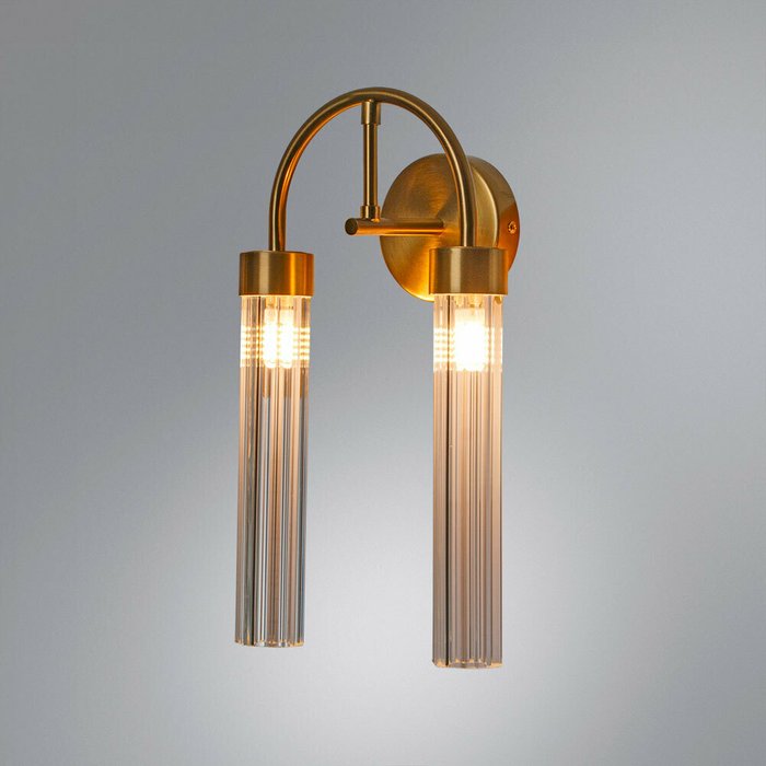 Бра Arte Lamp BORGIA A4088AP-2AB - купить Бра и настенные светильники по цене 6990.0