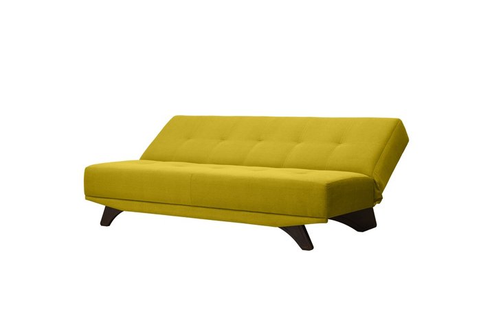 Диван-кровать Эльф желтого цвета - купить Прямые диваны по цене 20560.0