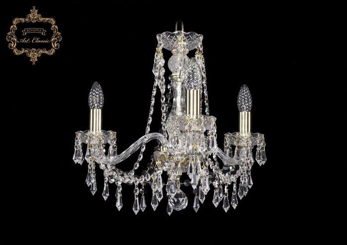 Хрустальная подвесная люстра Art Classic 45231 11.23.3.165.Gd.Dr подсвечник Хрустальная подвесная люстра Art Classic 45231 11.23.3.165.Gd.Dr подсвечник