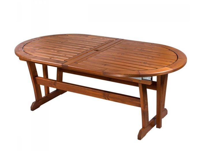 Раскладной стол Solberga из массива сосны - купить Садовые столы по цене 69600.0
