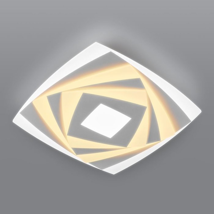 Потолочный светодиодный светильник с пультом управления 90213/1 Mare - лучшие Потолочные люстры в INMYROOM