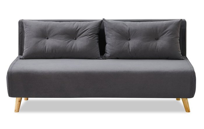 Диван-кровать Darleen темно-серого цвета - купить Прямые диваны по цене 61585.0