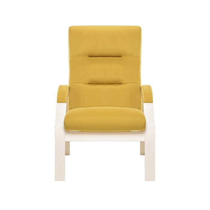 Кресло Лион желтого цвета  - купить Интерьерные кресла по цене 17100.0