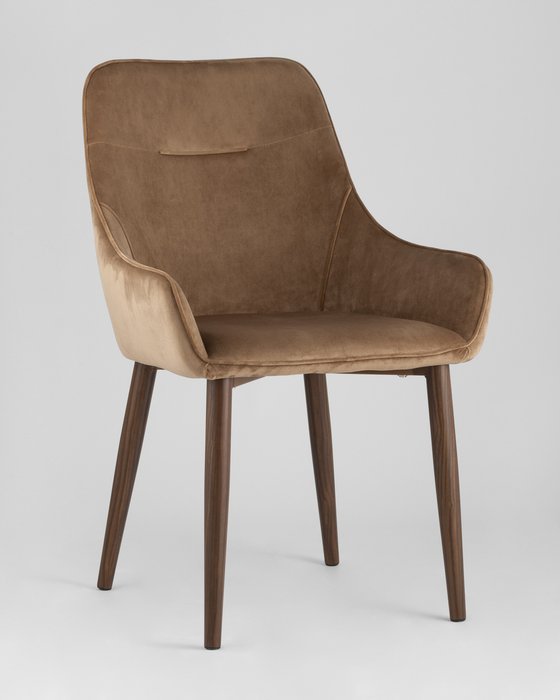 Стул Диана темно-бежевого цвета - купить Обеденные стулья по цене 8999.0