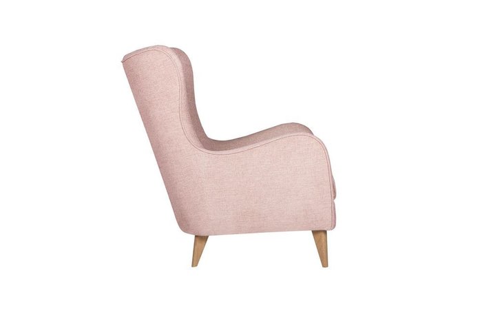 Кресло Pola светло-розового цвета - лучшие Интерьерные кресла в INMYROOM