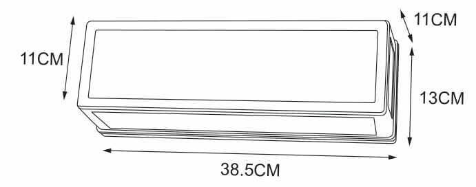 Уличный настенный светильник Arte Lamp ALPHARD A8526AL-2BK - лучшие Настенные уличные светильники в INMYROOM