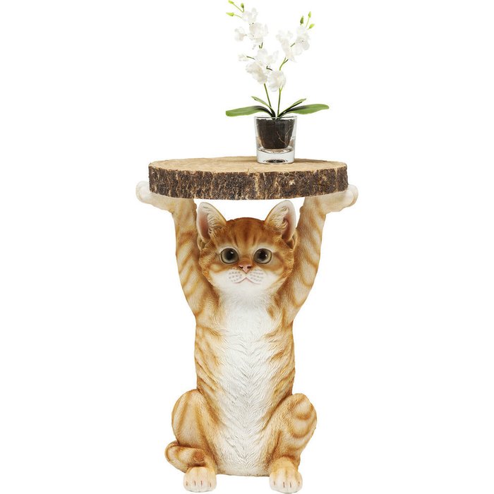 Столик приставной Cat с круглой столешницей