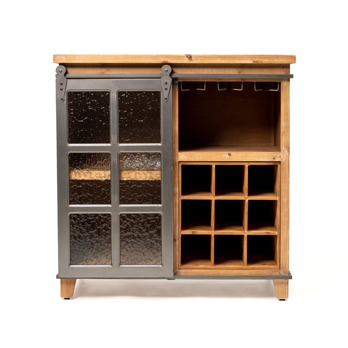 Барный шкаф коричневого цвета - лучшие Винные шкафы в INMYROOM