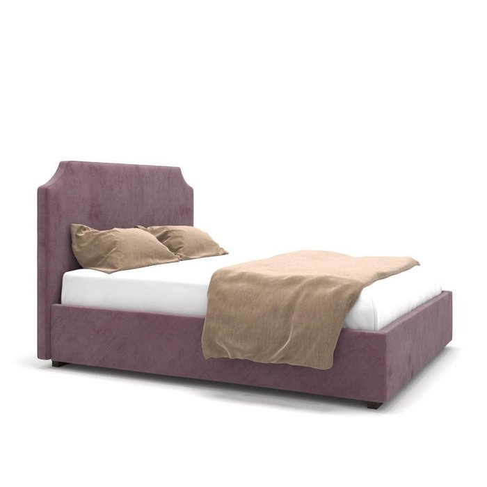 Кровать Natalie сиреневая 200х200 - купить Кровати для спальни по цене 81900.0