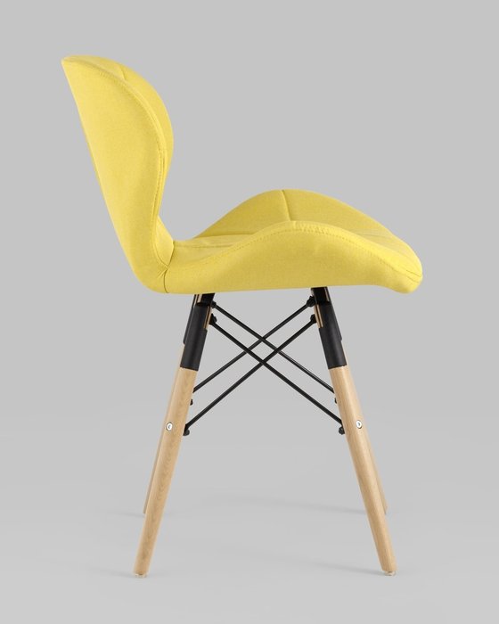 Стул Бон желтого цвета - лучшие Обеденные стулья в INMYROOM