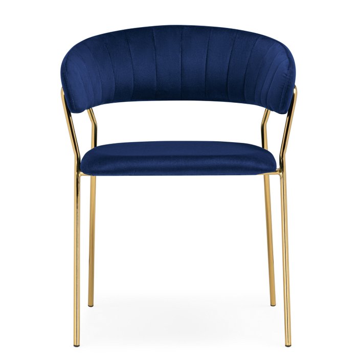 Стул Kamelia 1 темно-синего цвета - купить Обеденные стулья по цене 8010.0