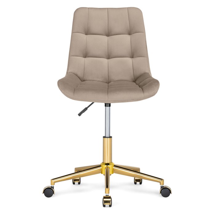 Офисный стул Честер бежево-золотого цвета - лучшие Офисные стулья (не использовать) в INMYROOM