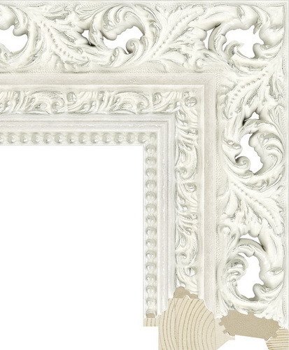 Настенное Зеркало "Белая Сицилия" - купить Настенные зеркала по цене 7500.0