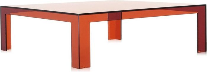 Журнальный столик Invisible Table Low коричневого цвета - купить Журнальные столики по цене 115077.0