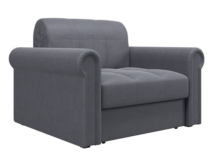 Кресло-кровать Палермо серого цвета