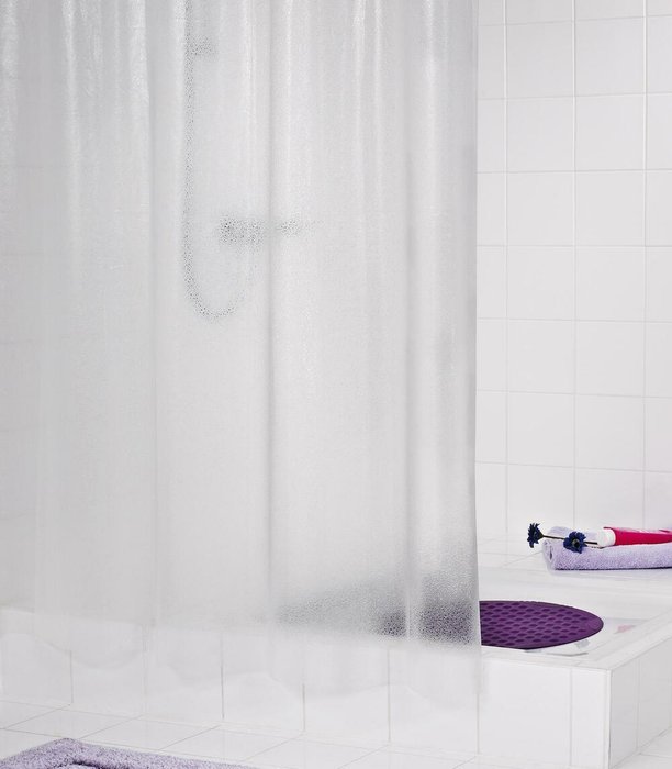 Штора для ванных комнат Crashed Ice полупрозрачный - купить Шторки для душа по цене 3107.0