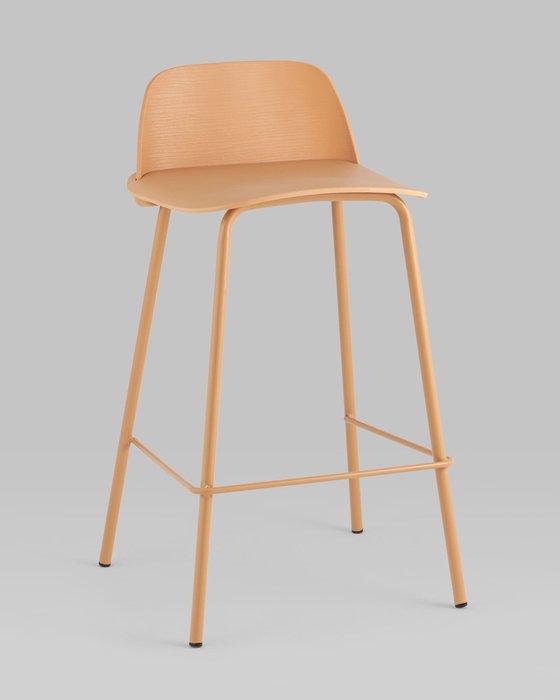 Стул полубарный Mist желтого цвета - купить Барные стулья по цене 5390.0