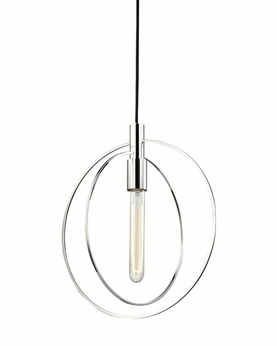 Подвесной светильник Бекки серебряного цвета - купить Подвесные светильники по цене 8099.0