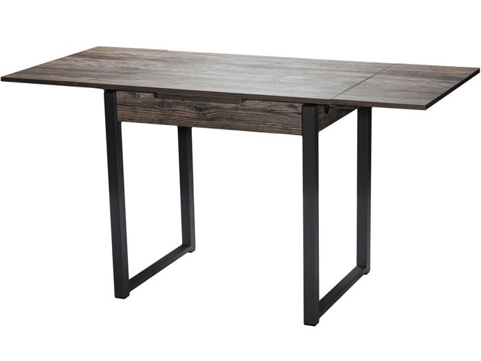 Стол раздвижной Алан темно-коричневого цвета - лучшие Обеденные столы в INMYROOM