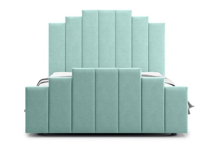 Кровать Velino 160х200 бирюзового цвета с подъемным механизмом - купить Кровати для спальни по цене 45300.0