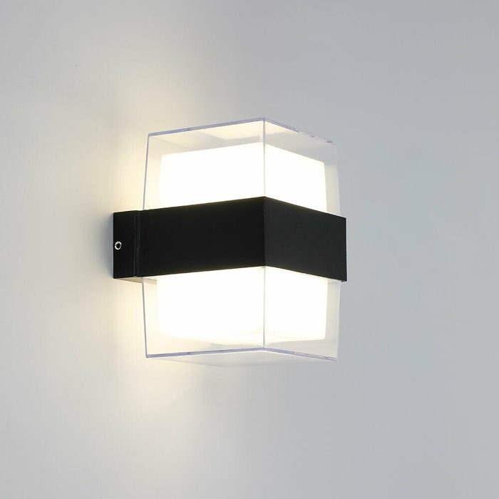 Уличный настенный светильник Arte Lamp ULYSSES A8705AL-2BK - купить Настенные уличные светильники по цене 1690.0