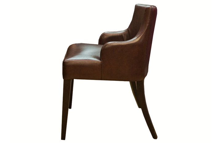 Полукресло Brussel коричневого цвета - лучшие Интерьерные кресла в INMYROOM