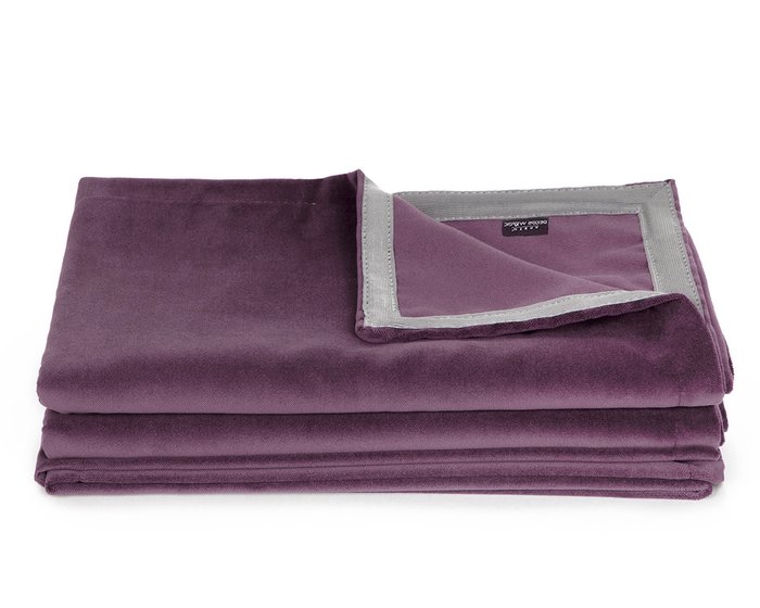 Покрывало Uno Dandy Bordo 140х210 фиолетового цвета - купить Покрывала по цене 1646.0