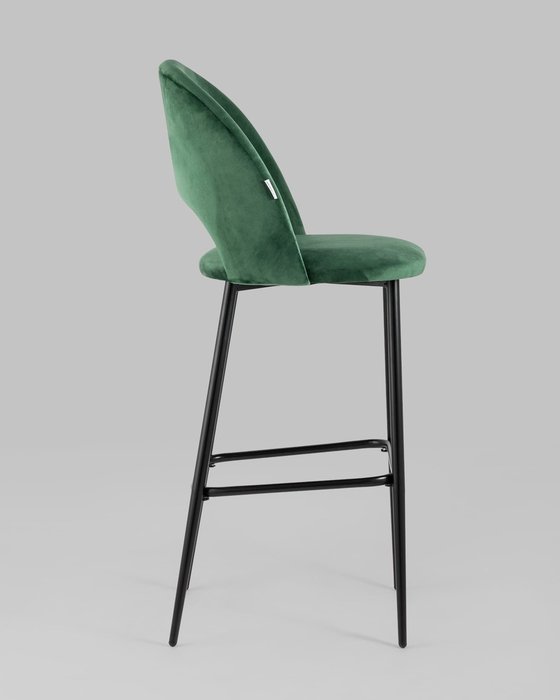 Стул барный Меган зеленого цвета - лучшие Барные стулья в INMYROOM