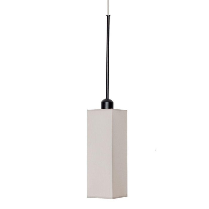 Подвесной светильник Box светло-серого цвета