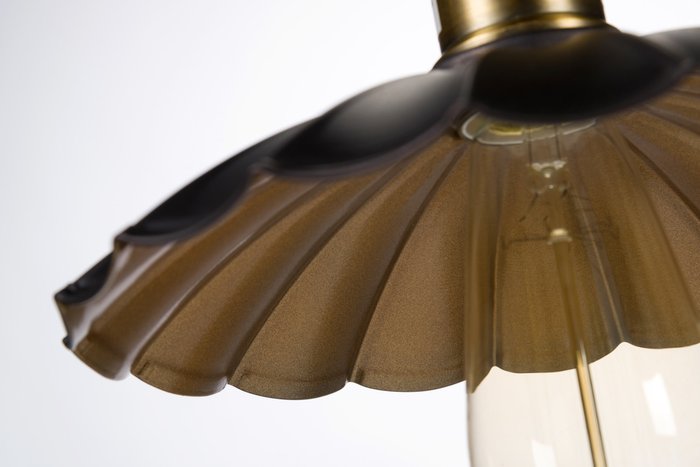 Подвесной светильник Flared темно-коричневого цвета - лучшие Подвесные светильники в INMYROOM
