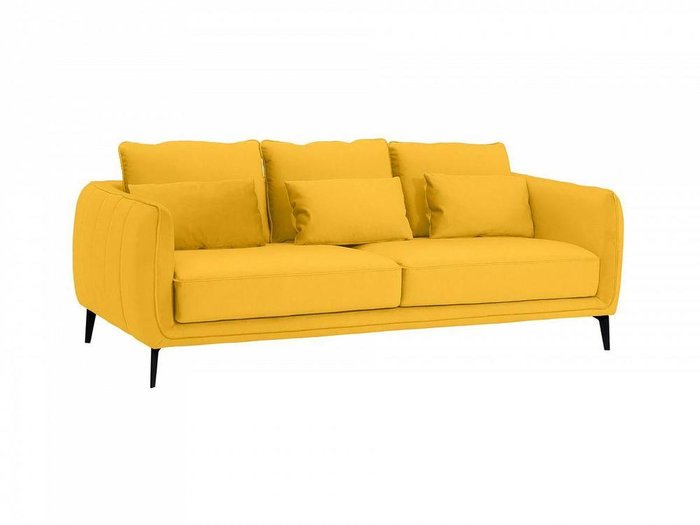 Диван Amsterdam желтого цвета - купить Прямые диваны по цене 95760.0