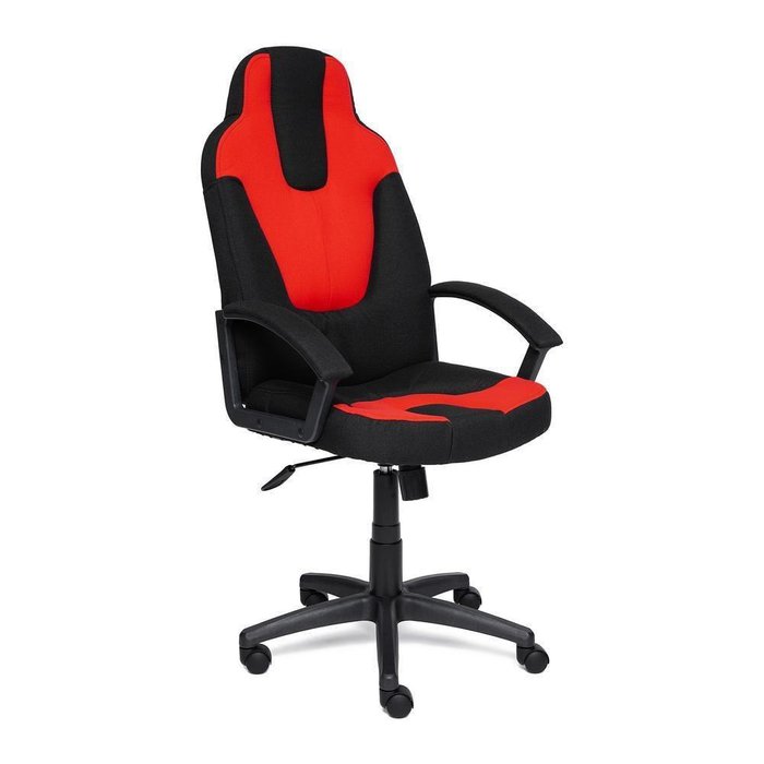 Кресло Neo черно-красного цвета