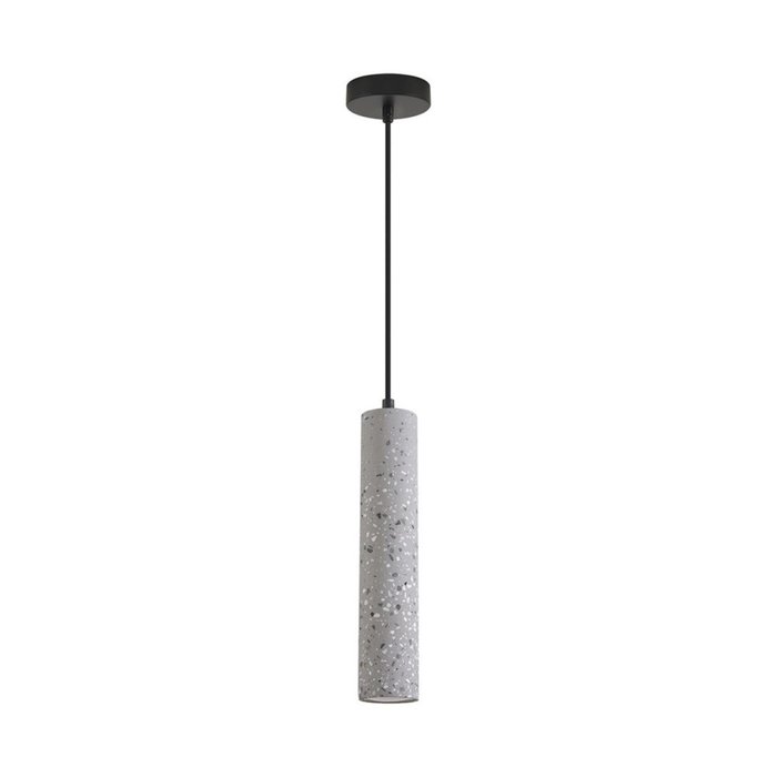 Подвесной светильник Lumion Shamarel 8357/1A черный/серый, металл/цемент GU10 LED 5W 220V Подвесной светильник Lumion Shamarel 8357/1A черный/серый, металл/цемент GU10 LED 5W 220V