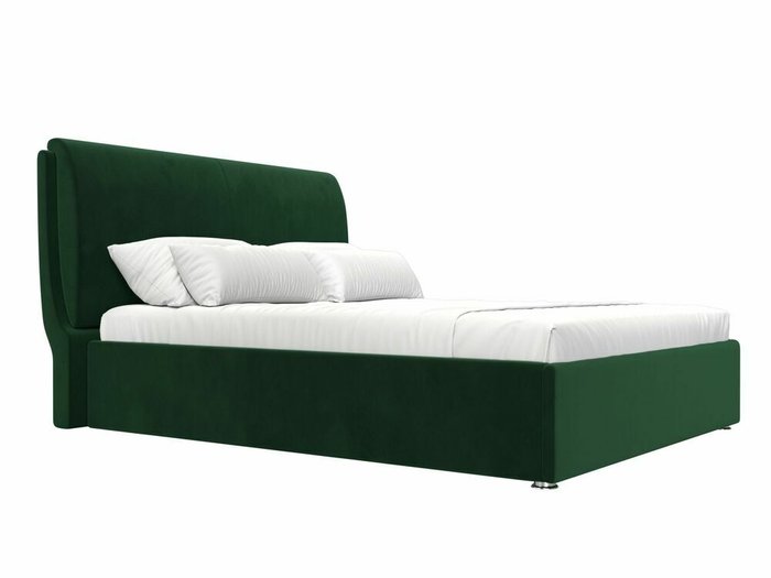 Кровать Принцесса 200х200 темно-зеленого цвета с подъемным механизмом - лучшие Кровати для спальни в INMYROOM