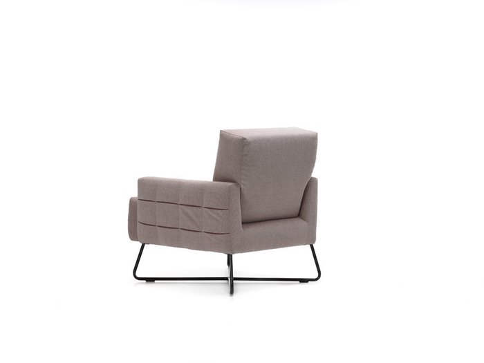Кресло для отдыха Kado серо-бежевого цвета - купить Интерьерные кресла по цене 97666.0