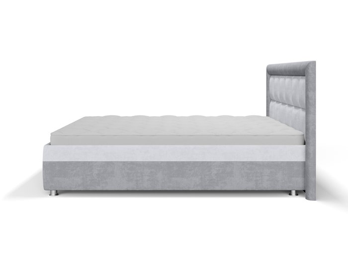Кровать Афина 160х200 серого цвета с подъемным механизмом - лучшие Кровати для спальни в INMYROOM