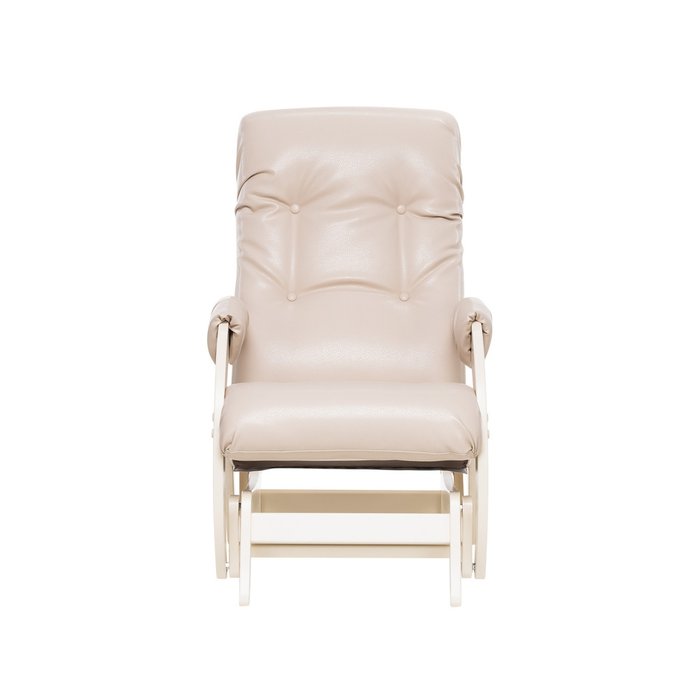 Кресло-качалка Модель 68 бежевого цвета - купить Интерьерные кресла по цене 17109.0
