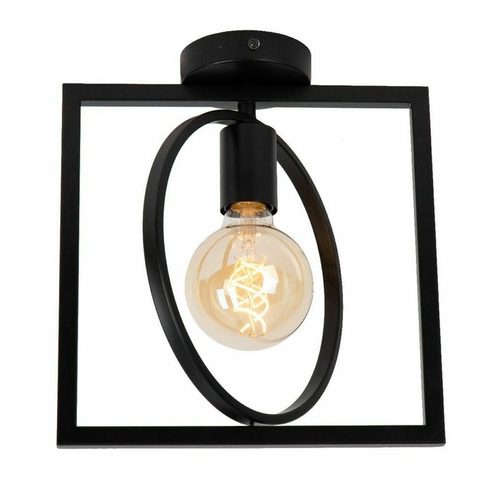 Потолочный светильник Suus 00127/01/30 (металл, цвет черный) - лучшие Потолочные светильники в INMYROOM