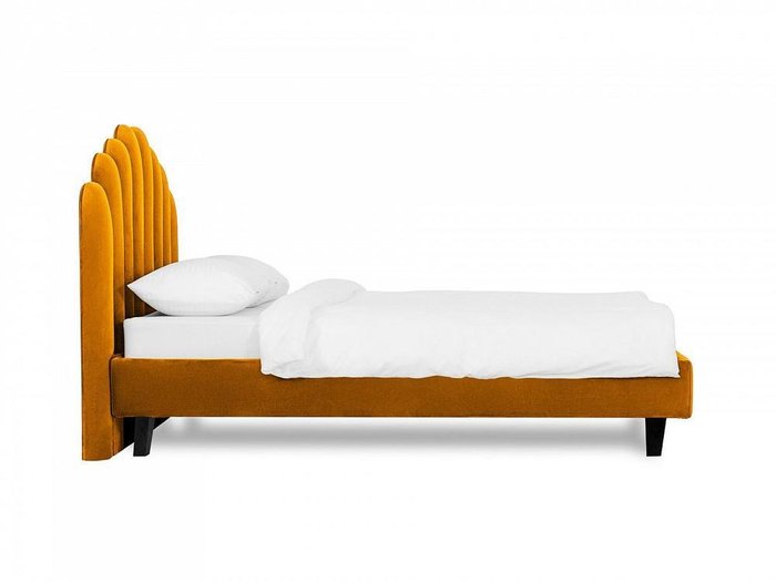 Кровать Queen II Sharlotta L 160х200 желтого цвета  - лучшие Кровати для спальни в INMYROOM