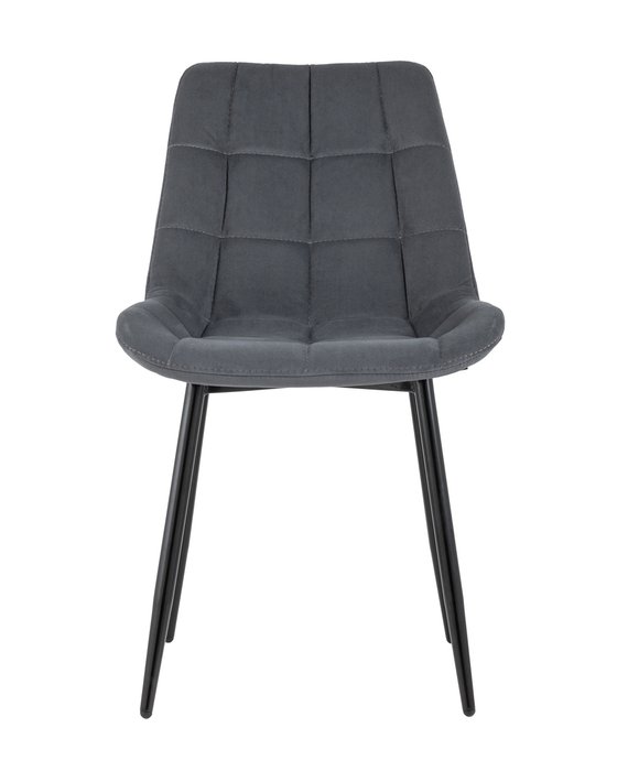 Стул Флекс тёмно-серого цвета - лучшие Обеденные стулья в INMYROOM