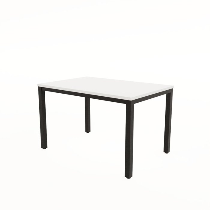 Обеденный стол Lanch 120х80 белого цвета