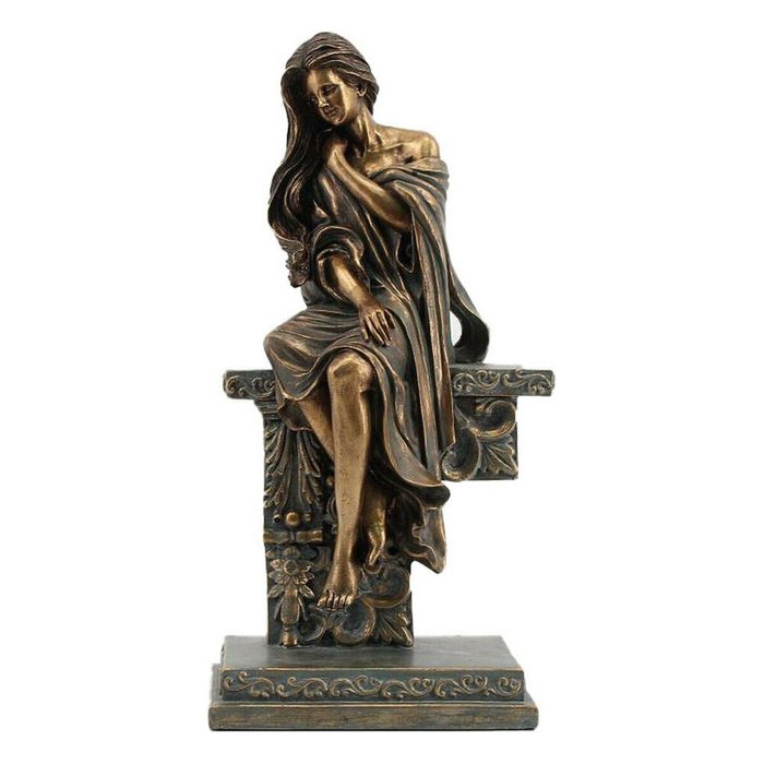 Декоративная фигура 17 x 11 x 32,50  Женщина Медь