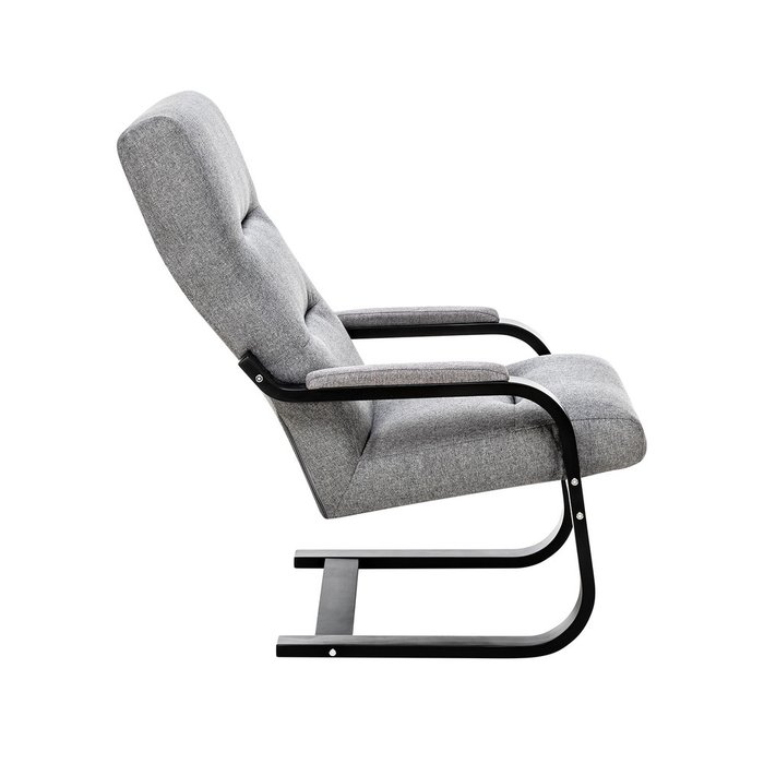 Кресло Оскар светло-серого цвета - лучшие Интерьерные кресла в INMYROOM