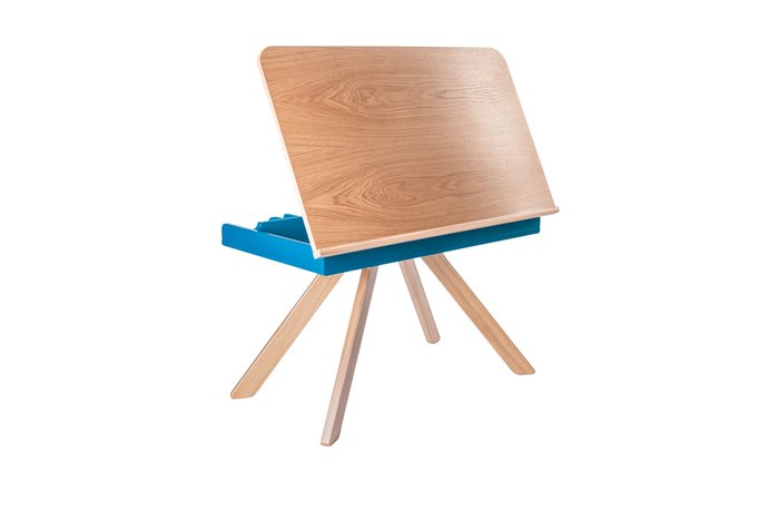 Стол-мольберт "Malevich" синий 1.5-5 лет - лучшие Письменные столы в INMYROOM