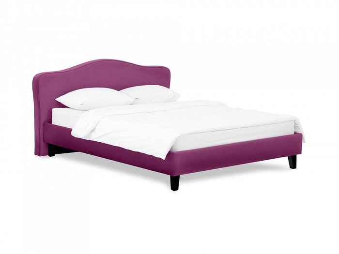 Кровать Queen II Elizabeth L 160х200 пурпурного цвета - купить Кровати для спальни по цене 41580.0