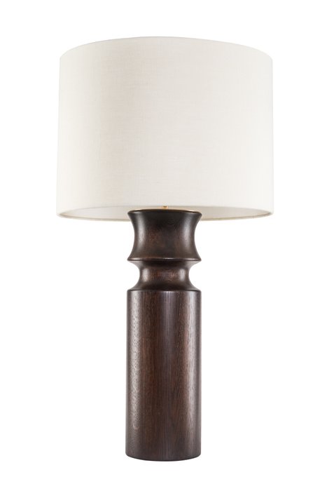 Настольная лампа с деревянным основанием - купить Настольные лампы по цене 19000.0