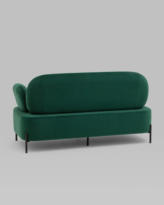 Диван Кэнди темно-зеленого цвета - лучшие Прямые диваны в INMYROOM