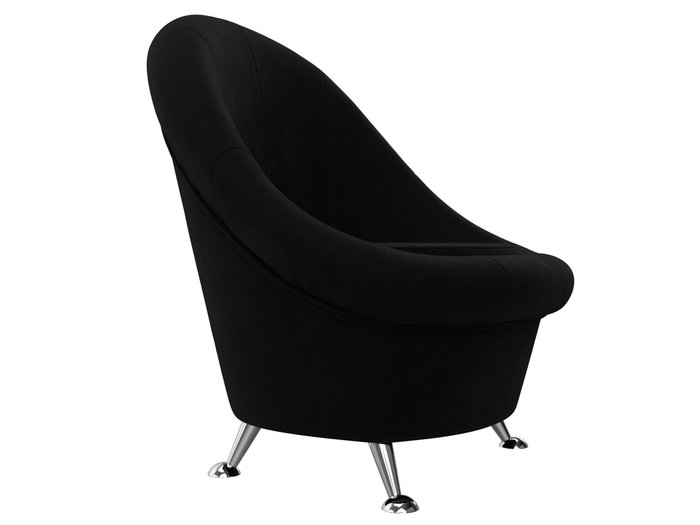 Кресло Амелия черного цвета - лучшие Интерьерные кресла в INMYROOM